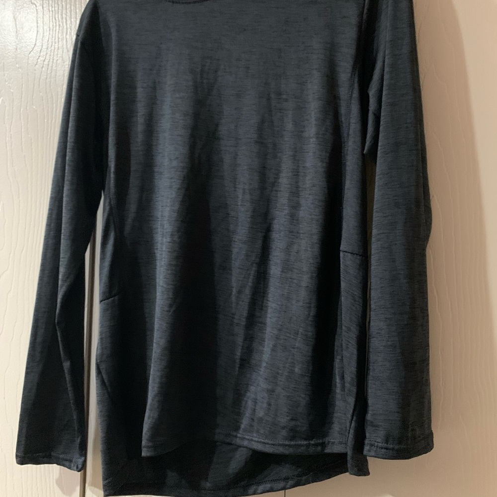 Essentials Dark Gray Long Sleeve Tee